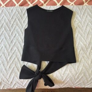 Wild Fable Black Knit Top